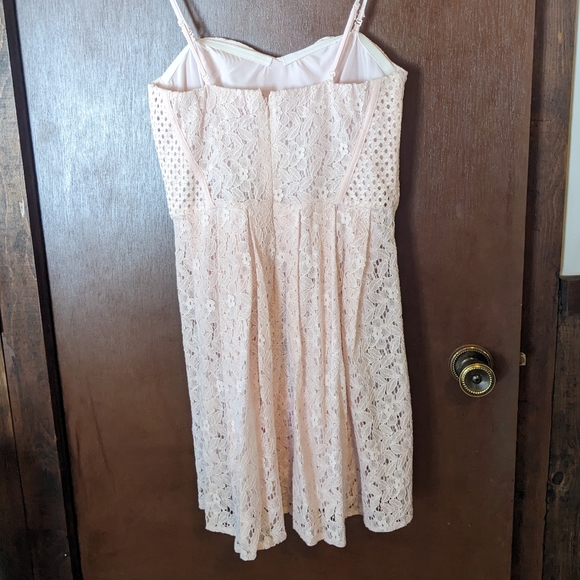 Light Pink Dynamite Lace Dress - Picture 2 of 5